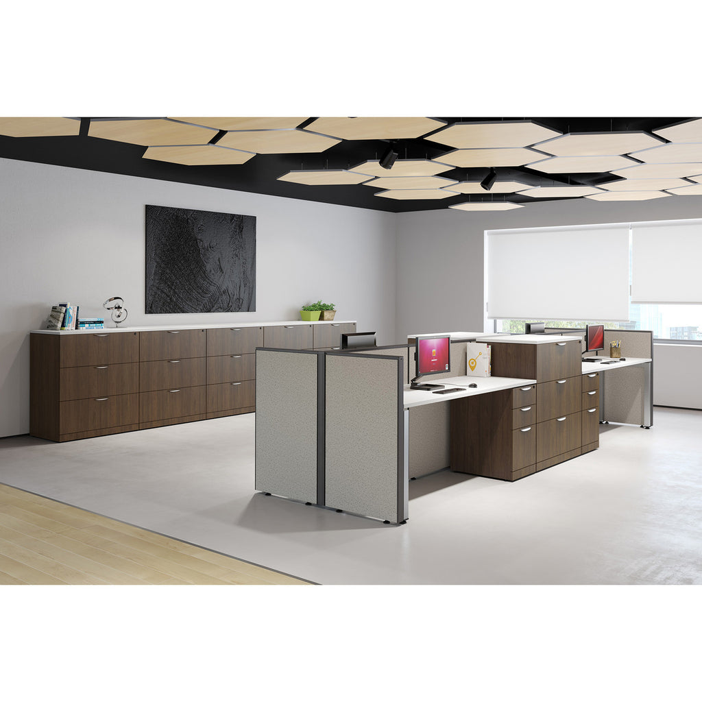 Lateral File Cabinets by Office Source, 2, 3 or 4 Drawers in 8 Laminate Finishes