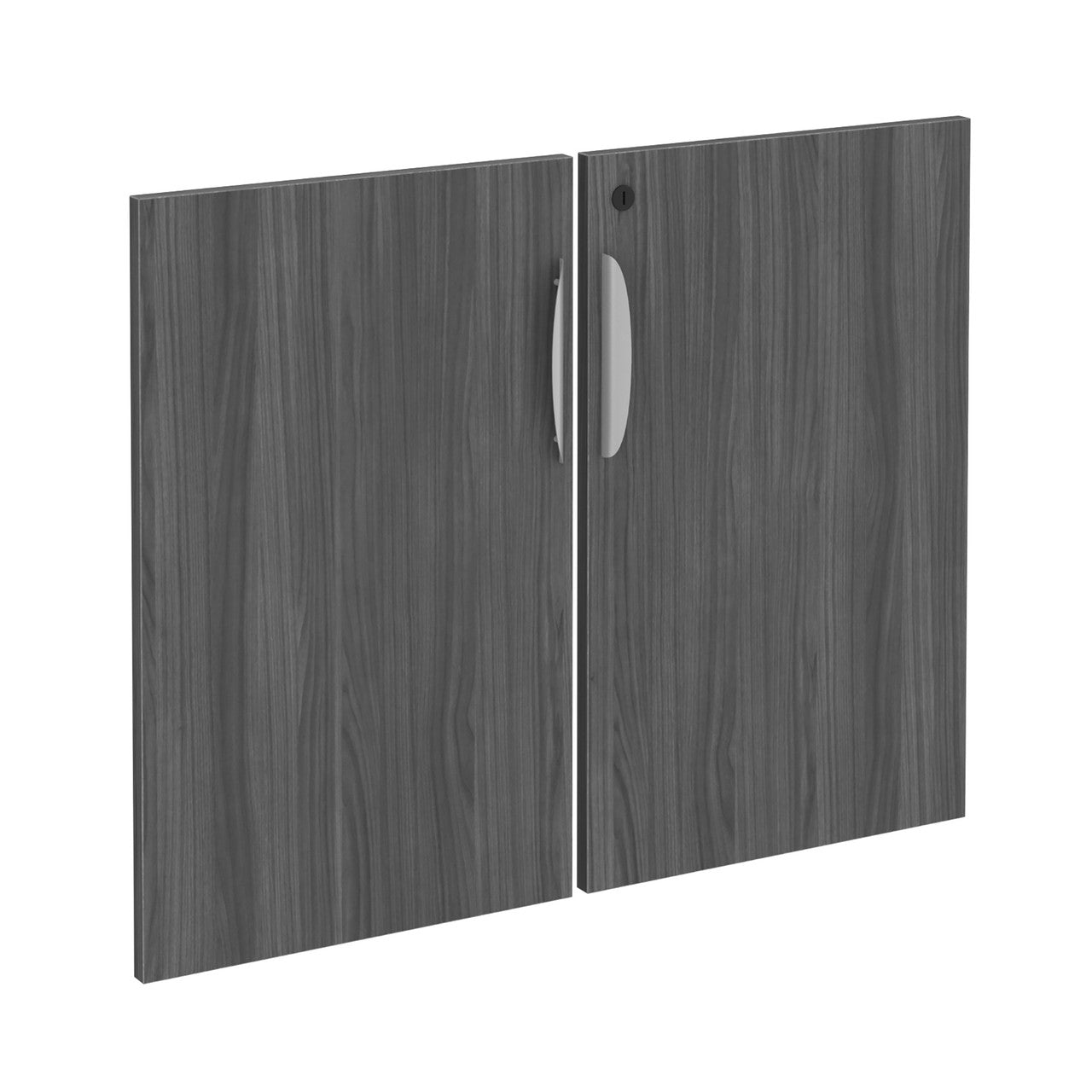 OfficeSource Bookcase: 3 Sizes, 8 Finishes, Optional Doors