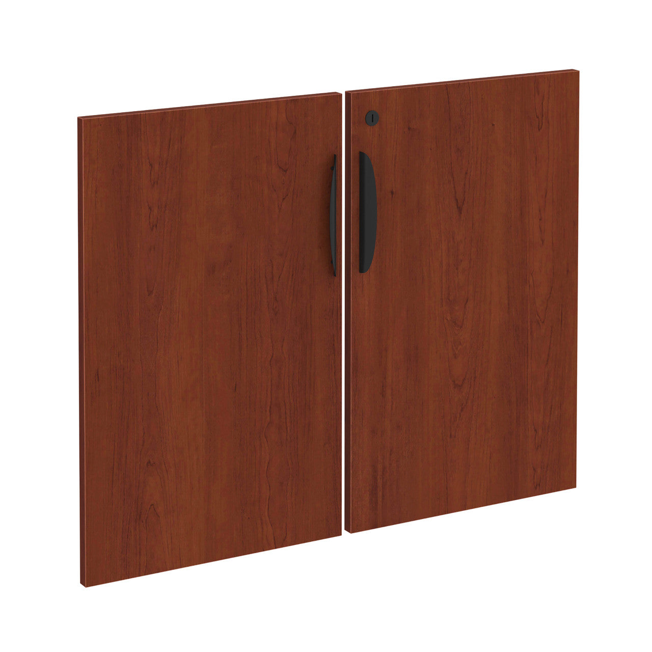 OfficeSource Bookcase: 3 Sizes, 8 Finishes, Optional Doors