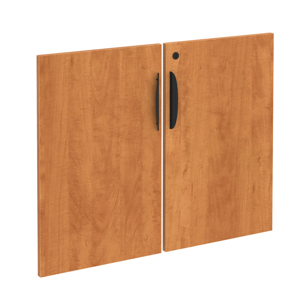 OfficeSource Bookcase: 3 Sizes, 8 Finishes, Optional Doors