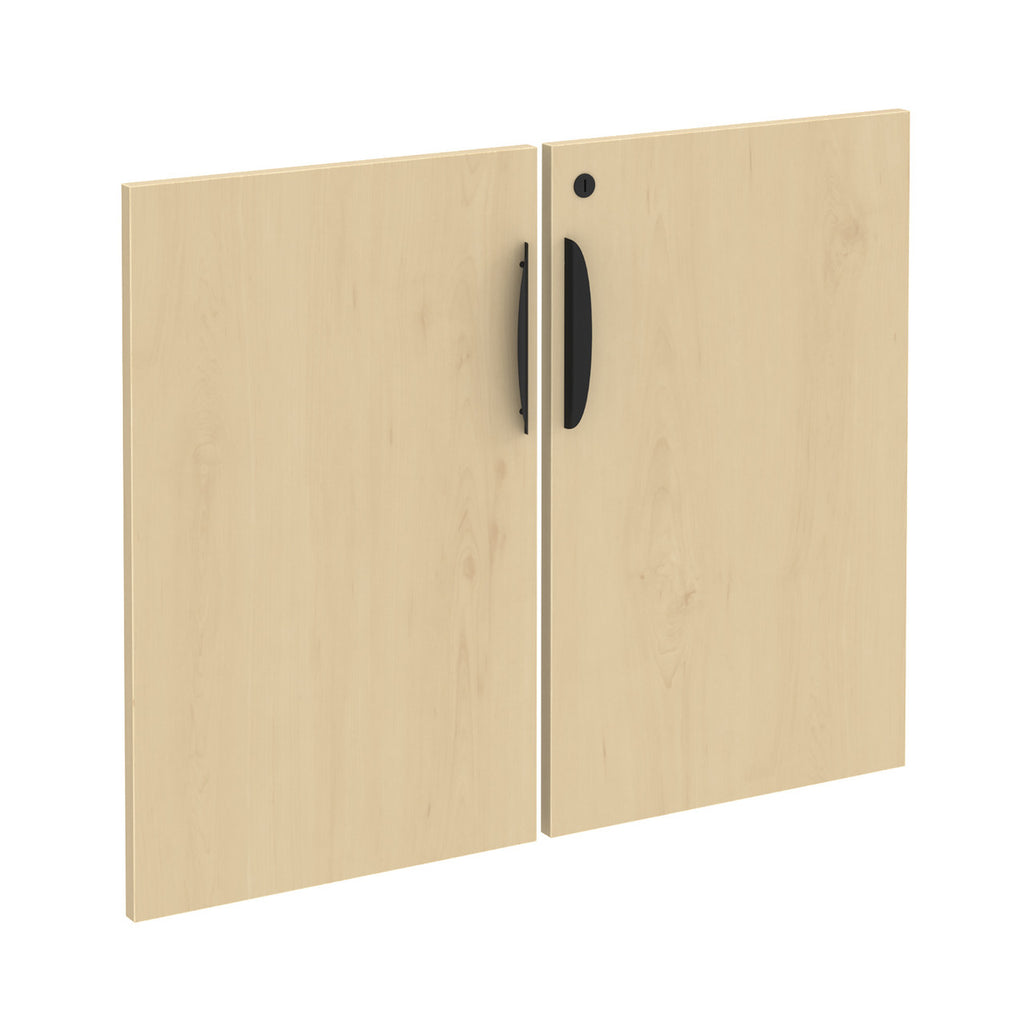 OfficeSource Bookcase: 3 Sizes, 8 Finishes, Optional Doors