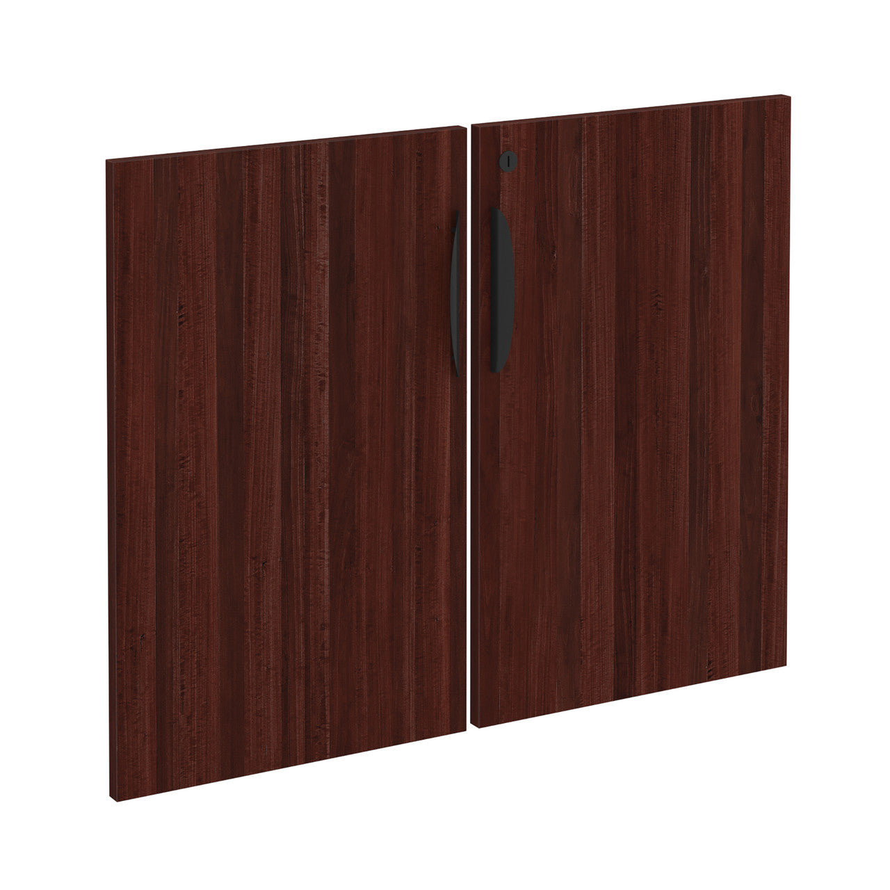 OfficeSource Bookcase: 3 Sizes, 8 Finishes, Optional Doors