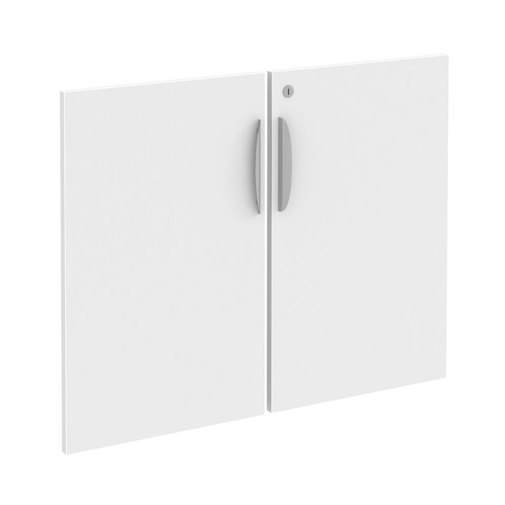 OfficeSource Bookcase: 3 Sizes, 8 Finishes, Optional Doors