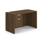 NEW - Small OfficeSource Desk in 8 Finishes with Choice of Drawers - 24" x 47"