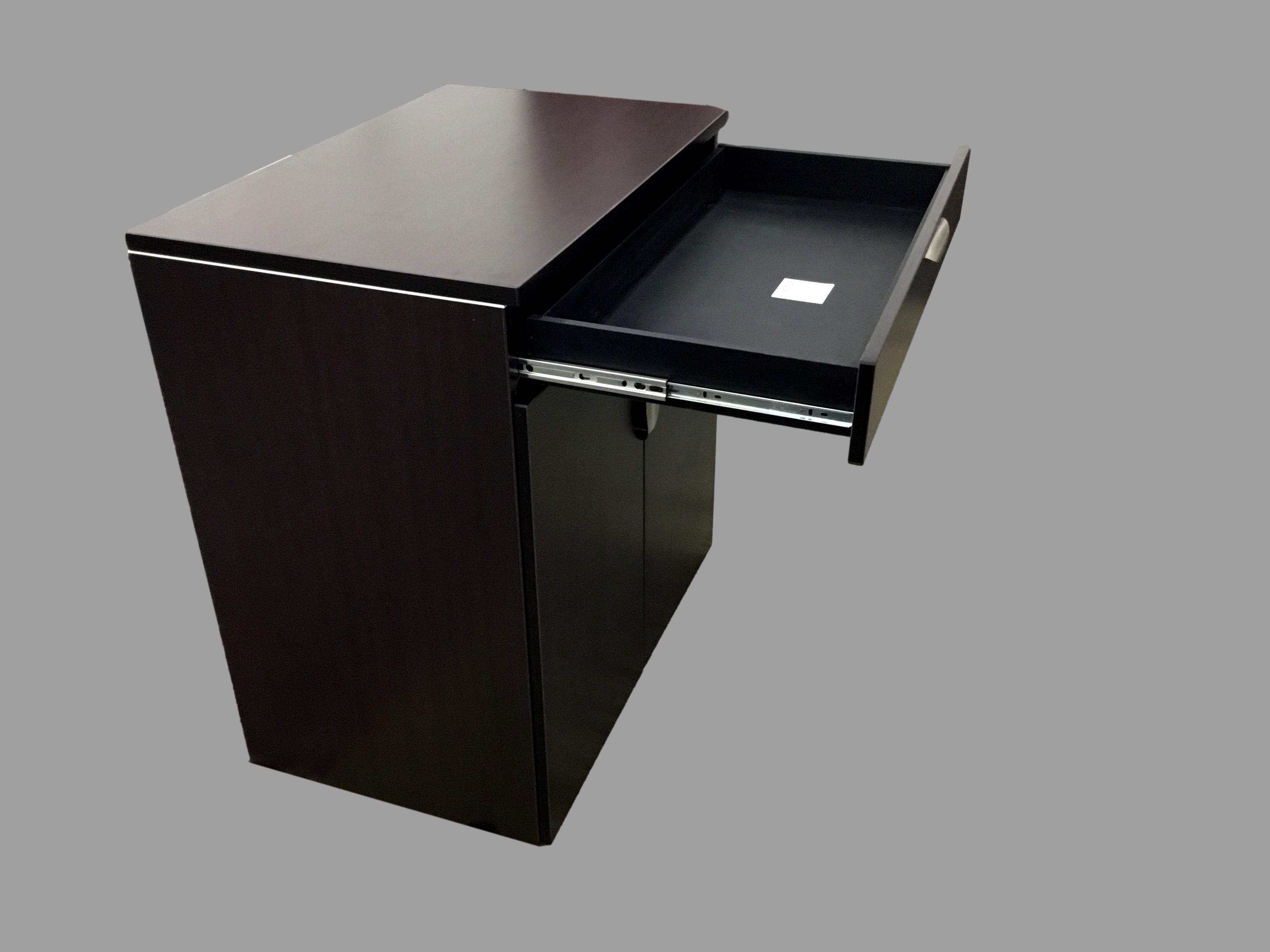Office Source 2-Door Buffet Credenza with Top Drawer & Doors in 8 Finishes