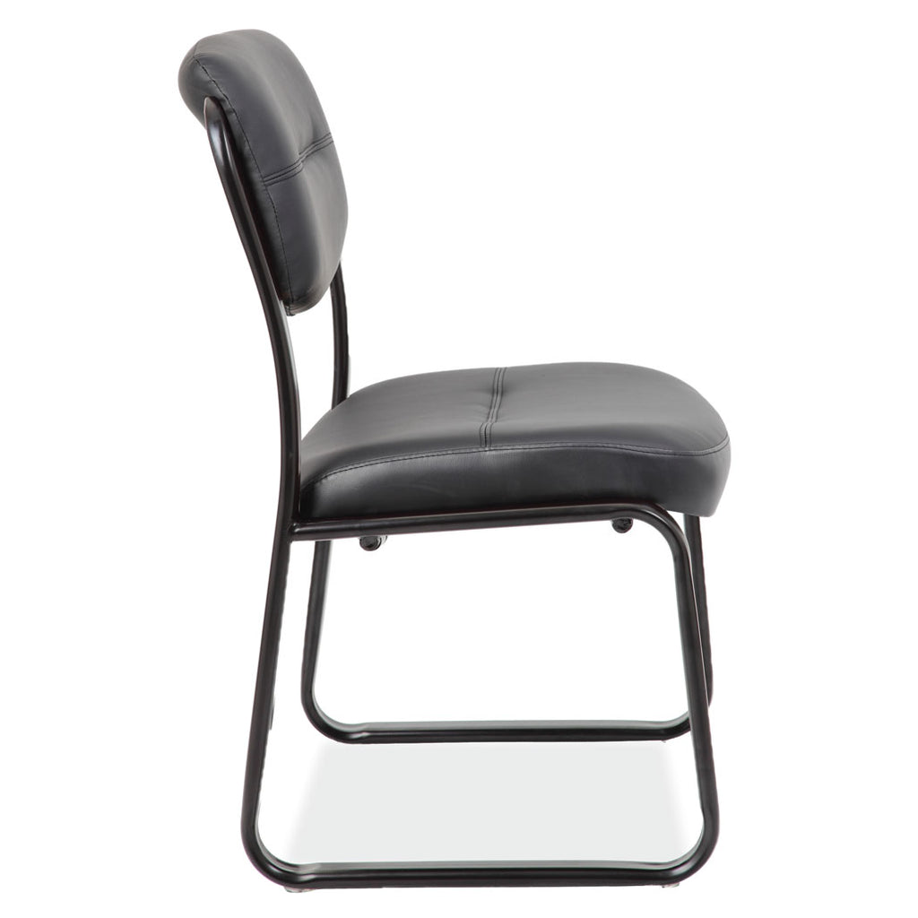 Office Source Merit Collection Sled Base Guest Chair With or Without Arms