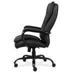 Office Source Big & Tall Collection Big and Tall Executive High Back with Black Frame