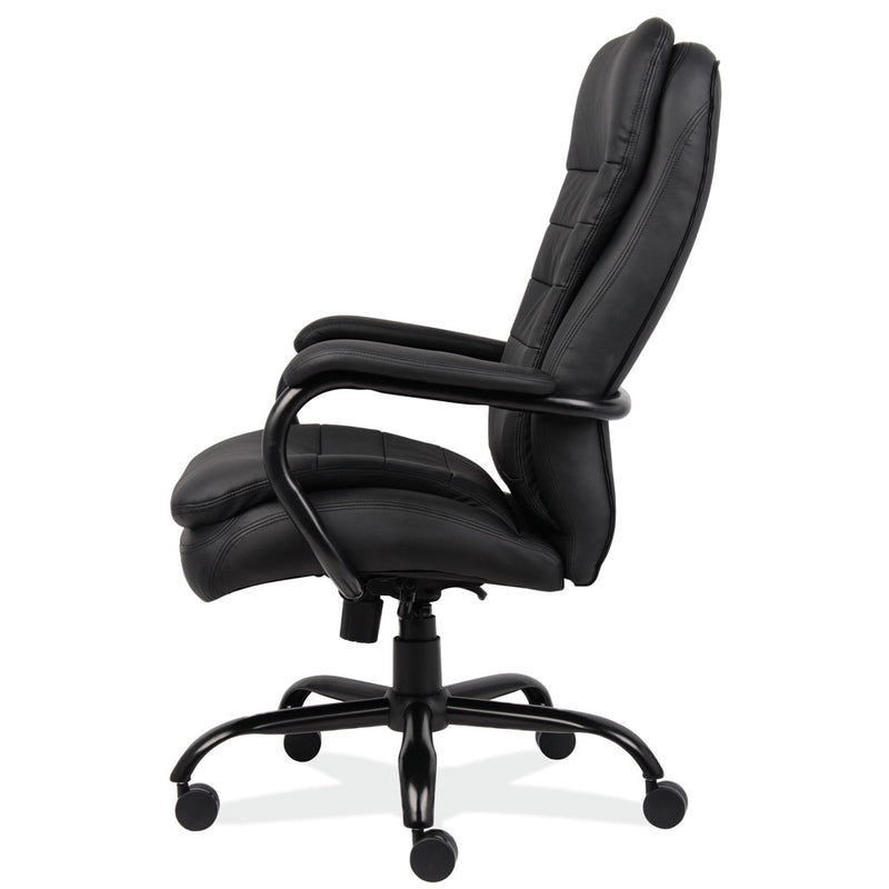 Office Source Big & Tall Collection Big and Tall Executive High Back with Black Frame