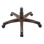 Office Source Charleston Collection Executive High Back with Mahogany Arms & Base
