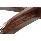 Office Source Charleston Collection Executive High Back with Mahogany Arms & Base