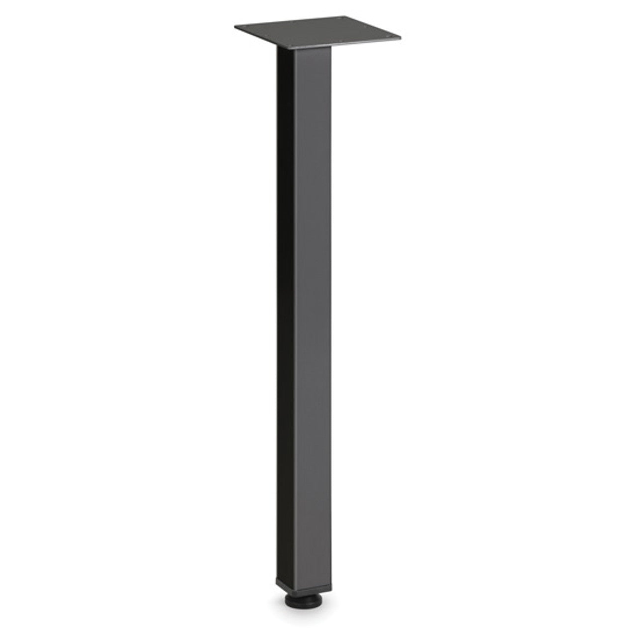 Offset Square Post Table Leg by Office Source