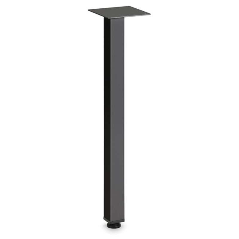 Offset Square Post Table Leg by Office Source