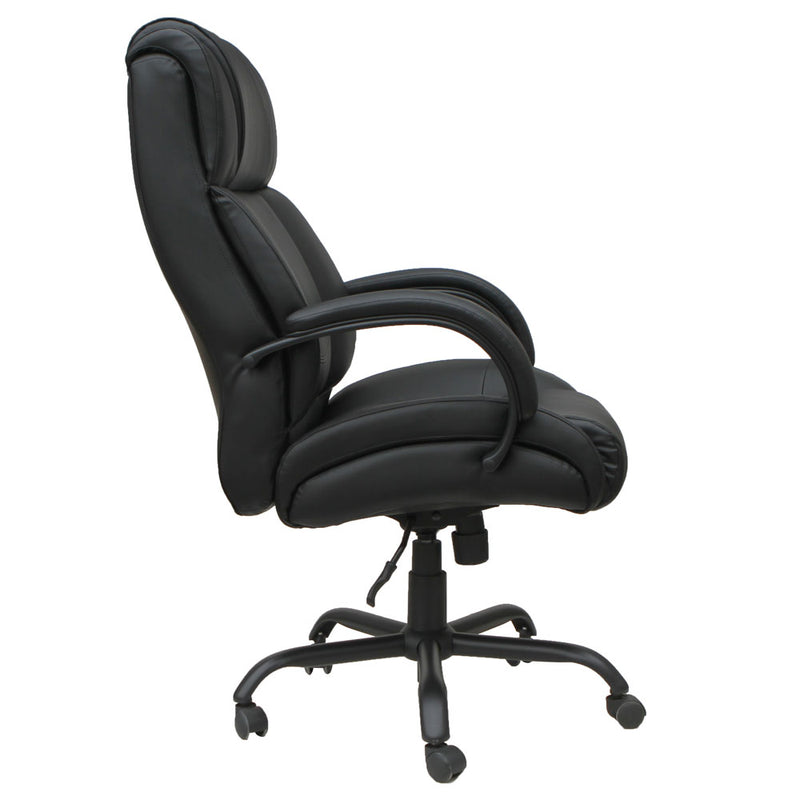 Office Source OS Big & Tall Collection Big and Tall High Back Chair with Black Base