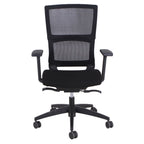 OfficeSource Curve Collection High Back, Mesh Task Chair with Black Frame