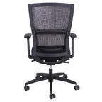 OfficeSource Curve Collection High Back, Mesh Task Chair with Black Frame