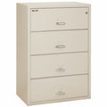 Fire King 4 Drawer Lateral Letter and Legal File - 37-1/2" Wide
