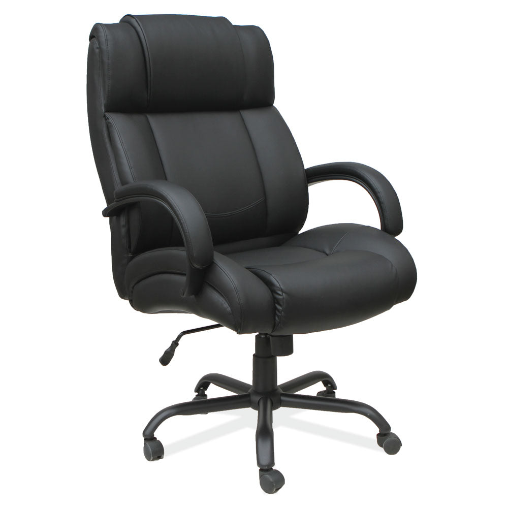 Office Source OS Big & Tall Collection Big and Tall High Back Chair with Black Base